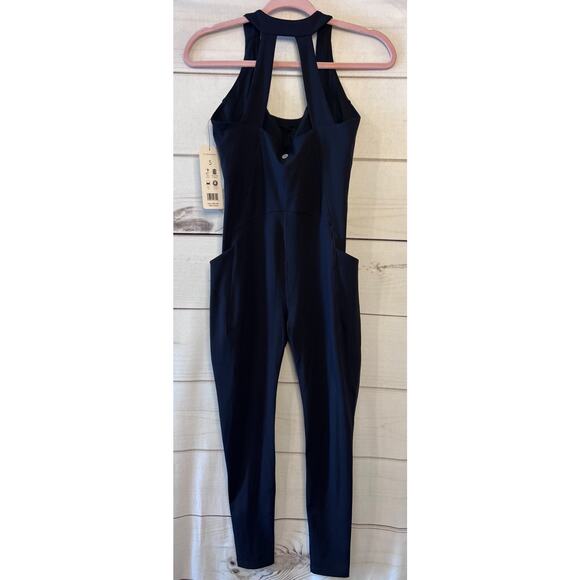 Harmony Balance NWT Size SM One Piece Long Work Out Outfit Black - Picture 2 of 6